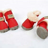 Winter Snow Boots Slip-Resistant Pet Shoes