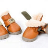 Winter Snow Boots Slip-Resistant Pet Shoes